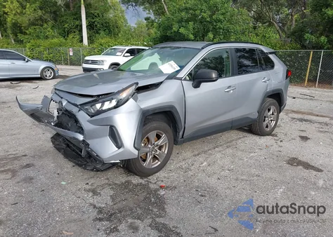 2022 Toyota Rav4 Hybrid Le из США, поврежденный, VIN JTMLWRFV4ND563278